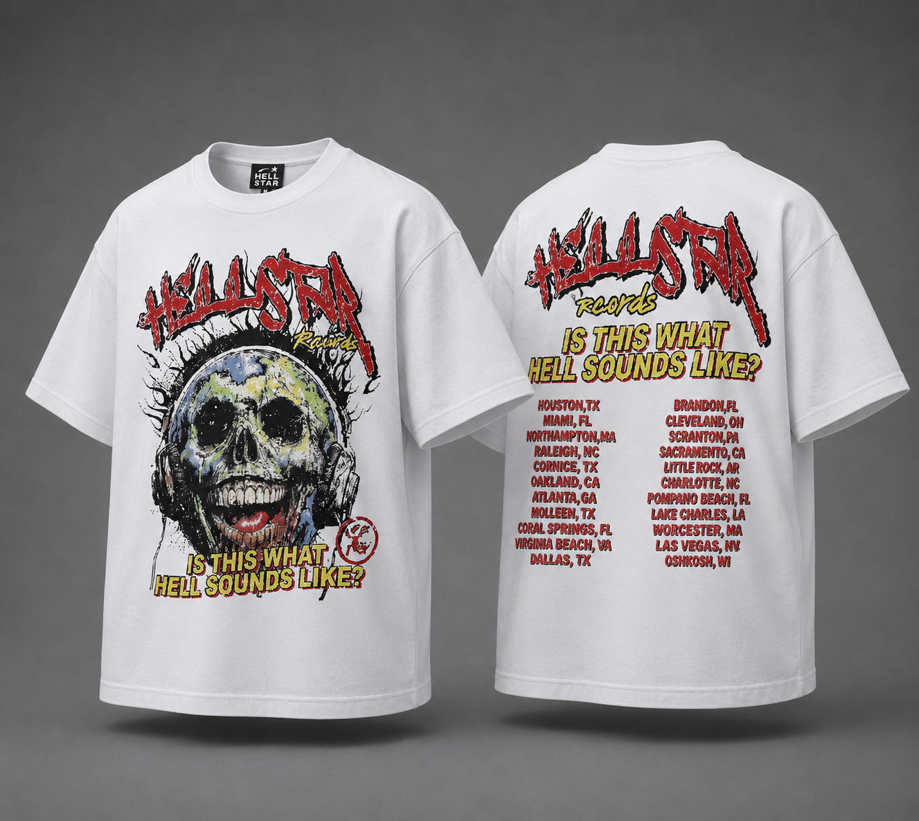 Hellstar Records “Hell Sounds” Tour Tee