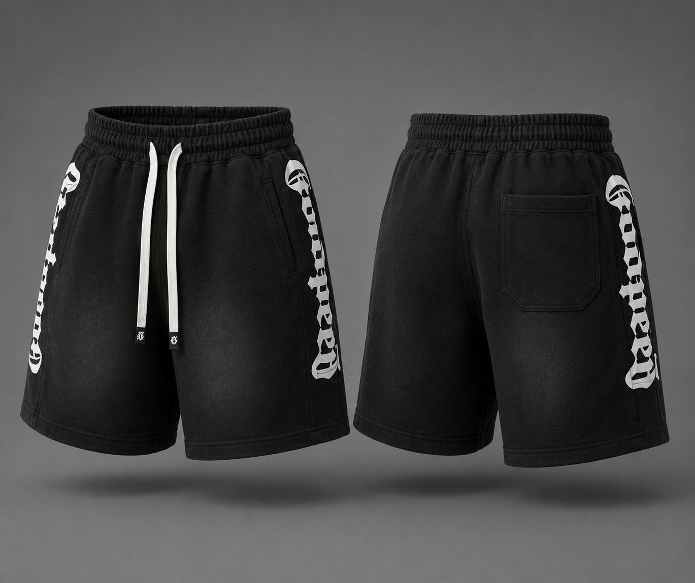 GodSpeed Gothic Fleece Shorts