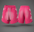 GodSpeed Pink Wave Fleece Shorts