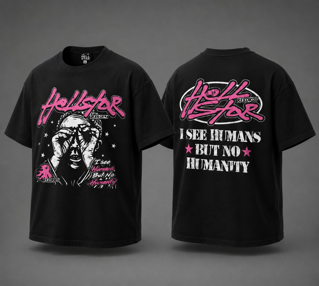 Hellstar Records “No Humanity” Graphic Tee
